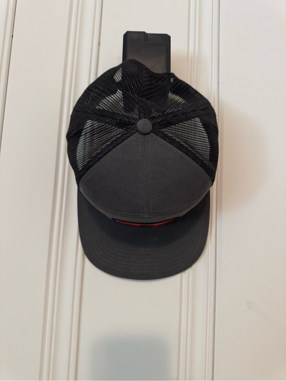 Diesel Brothers- Diesel Power Skull Patch Trucker Hat - Gray & Orange - Picture 5 of 7